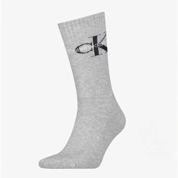 CK Trainer Logo Socks Grey - Sporty Everyday Style